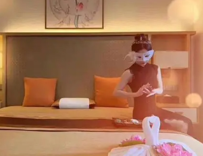 我在杭州余杭体验了下高端男士按摩spa会馆，私人会所花样超多